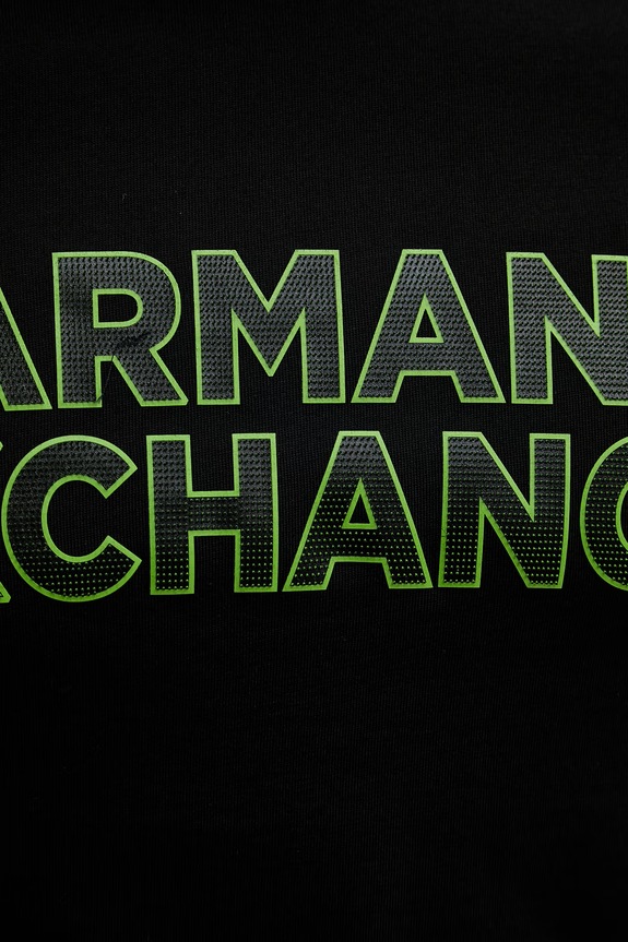 Bavlnené tričko Armani Exchange čierna XM002413.AF10361