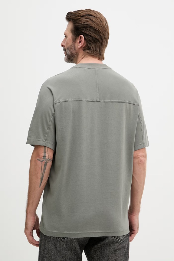 Odzież BOSS Orange t-shirt męski bawełniany 50559161 zielony