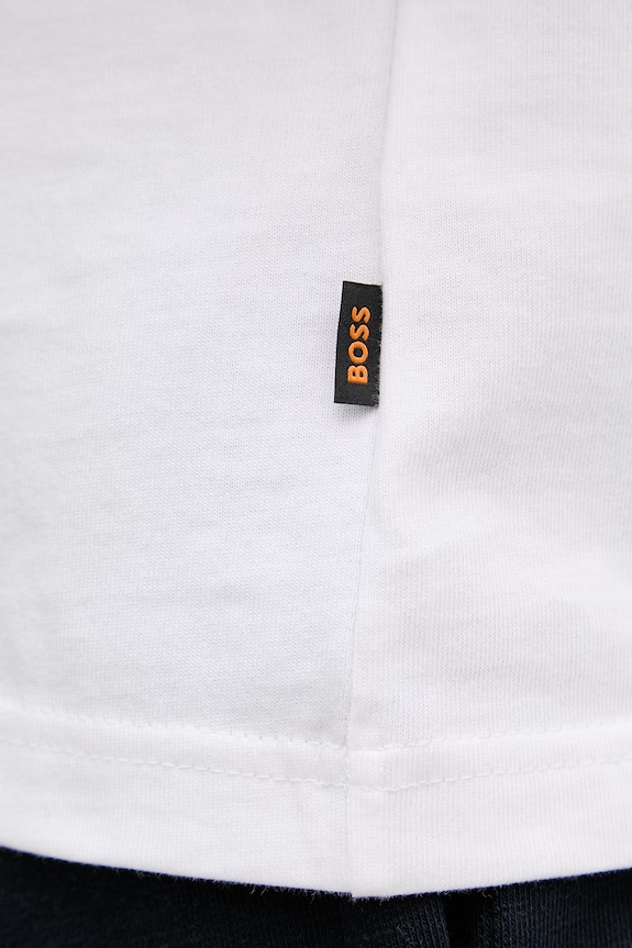 BOSS Orange tricou pentru femei, din bumbac 50561854 alb