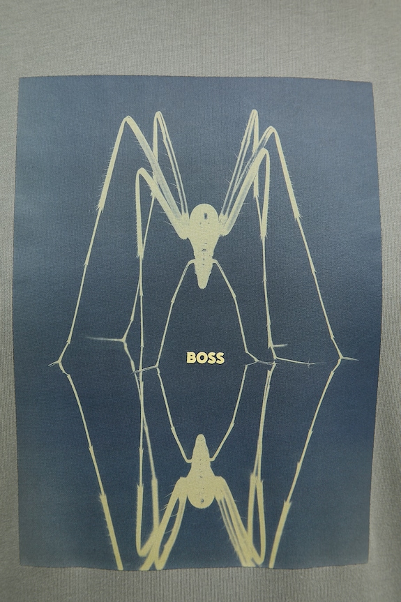 BOSS Orange tricou bărbătesc din bumbac 50561861 verde