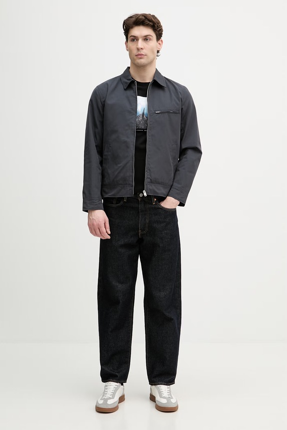 BOSS Orange tricou bărbătesc din bumbac 50561861 negru SS26