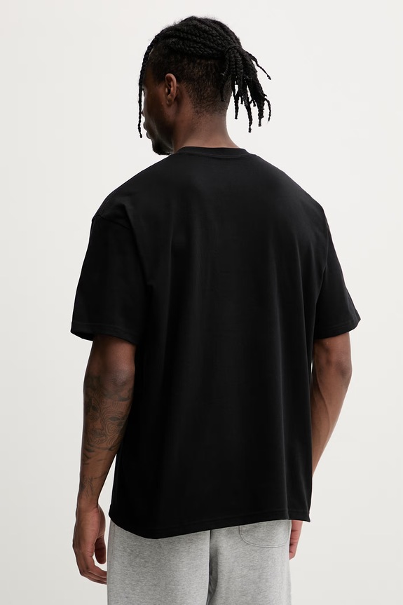 Odzież Under Armour t-shirt męski z bawełny HWT SPORTS 6009268 czarny