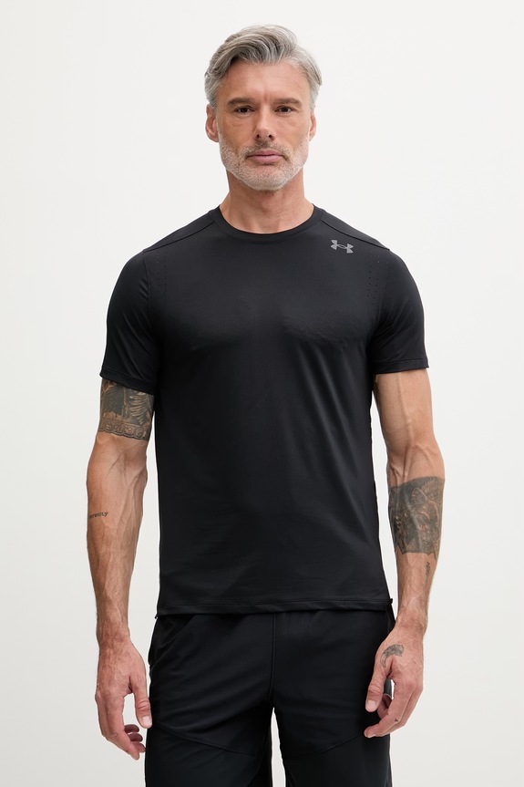 Under Armour t-shirt γυμναστικής ανδρικό Velociti μαύρο 6009506