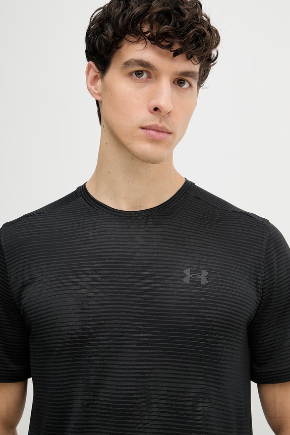Under Armour ανδρικό t-shirt γυμναστικής Tech Vent μαύρο 6009732