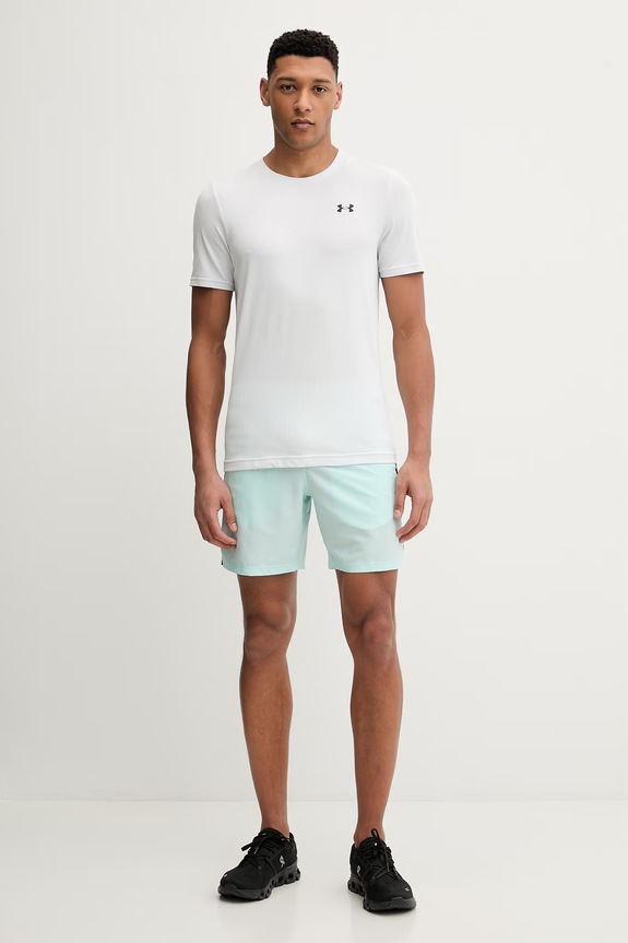 Μπλουζάκι προπόνησης Under Armour Vanish 6010591 λευκό SS26