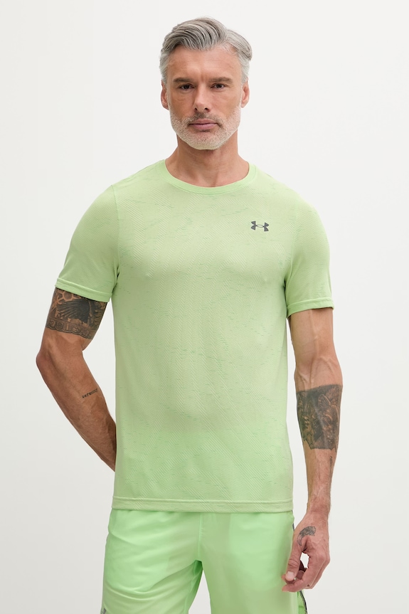 Under Armour t-shirt γυμναστικής ανδρικό Vanish κανονικό πράσινο 6010603