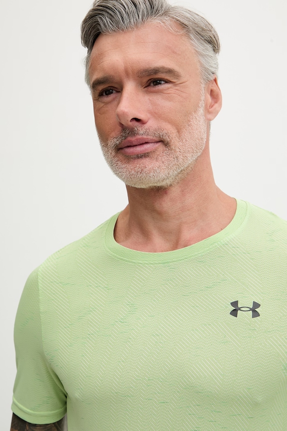 Under Armour t-shirt γυμναστικής ανδρικό Vanish πράσινο 6010603