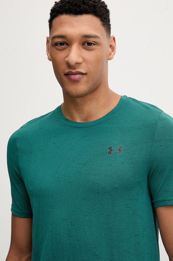 Under Armour t-shirt γυμναστικής ανδρικό Vanish πράσινο 6010603