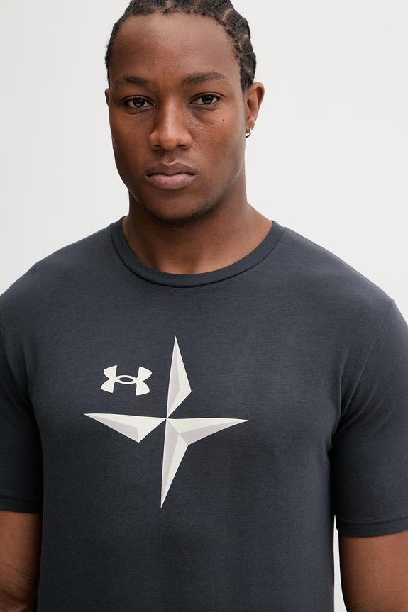 Μπλουζάκι Under Armour EXPLOR Graphic μαύρο 6012783