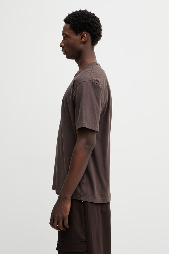 Bavlnené tričko NEIGHBORHOOD TEE SS.12 252PCNH.ST12 hnedá SS26