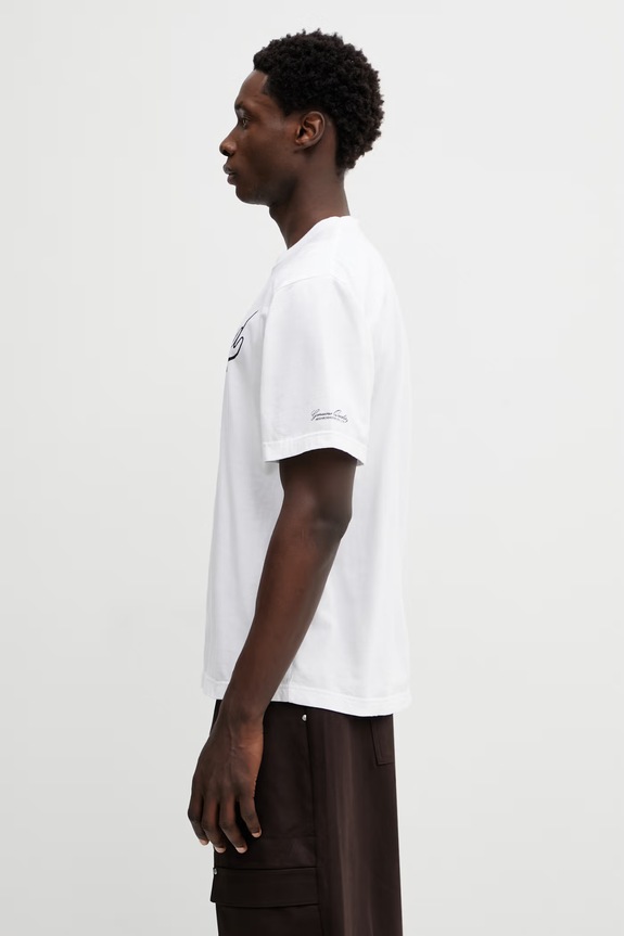 NEIGHBORHOOD t-shirt bawełniany TEE SS.2 252PCNH.ST02 biały SS26