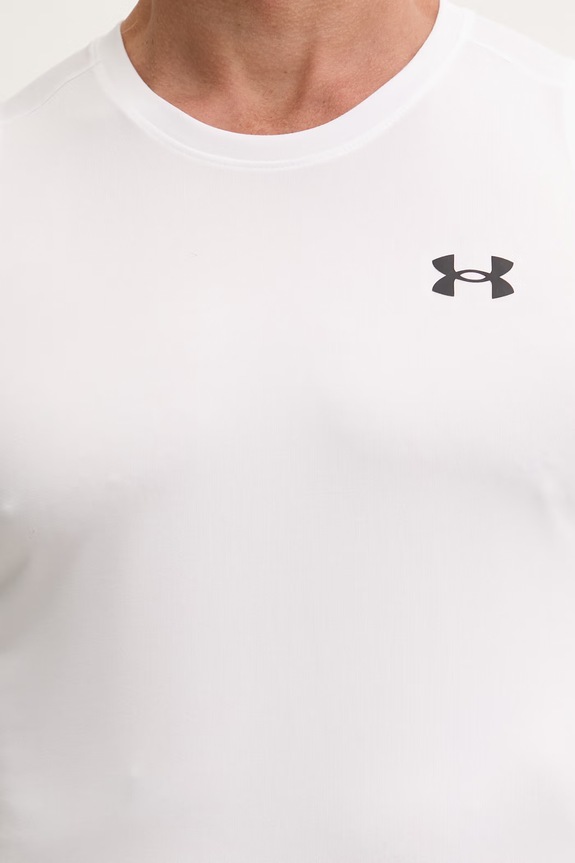 Under Armour αθλητική μπλούζα ανδρική Tech Tank 1382795 λευκό
