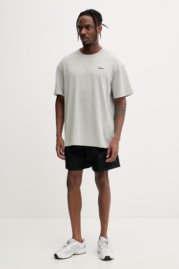 Under Armour T-shirt Ανδρικό με βαμβάκι 1389147 γκρί SS26