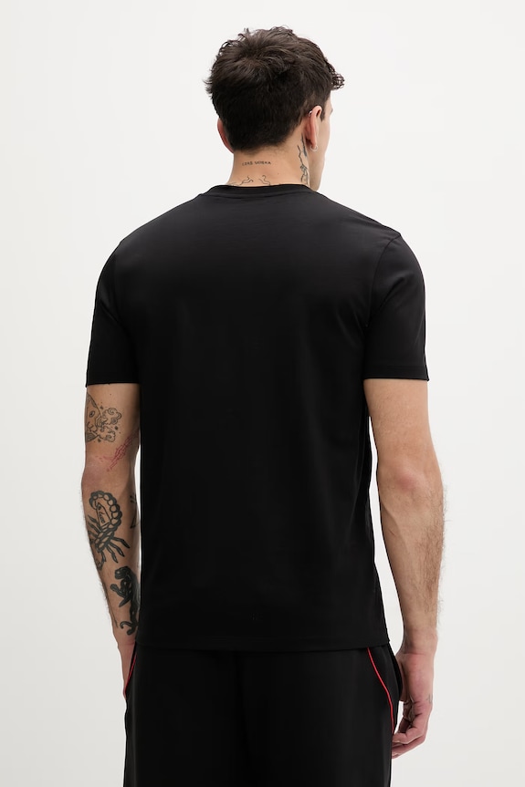 Odzież HUGO t-shirt męski bawełniany Dlix_RB 50559696 czarny