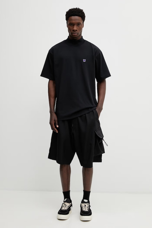 Needles t-shirt SX448 czarny