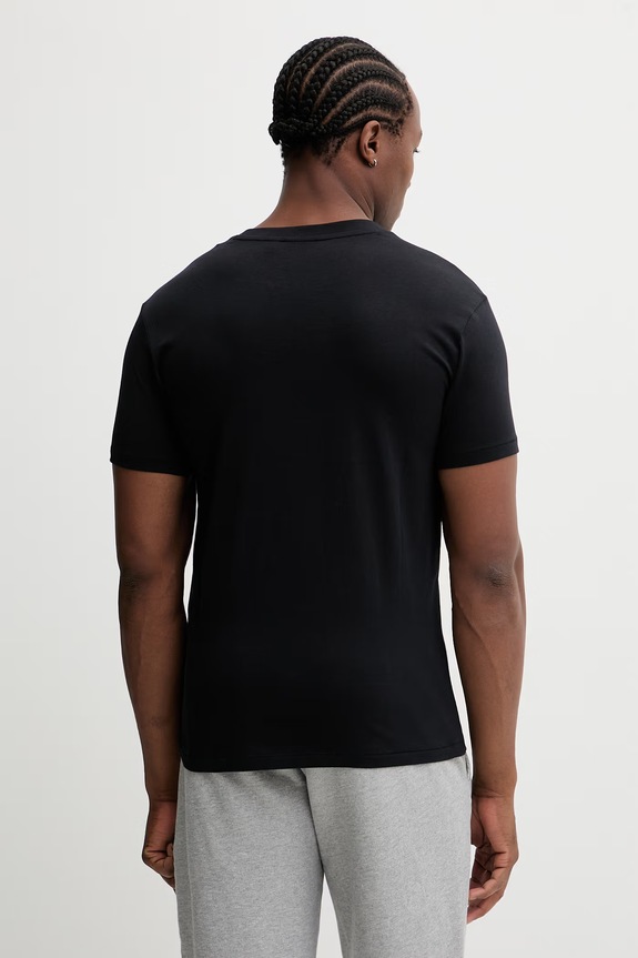 Îmbrăcăminte Napapijri tricou din bumbac MAHSA NP0A4FZB9411 negru