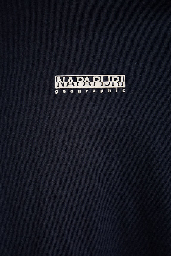 Napapijri t-shirt in cotone SMALL BOX NP0A88TR1761 blu navy
