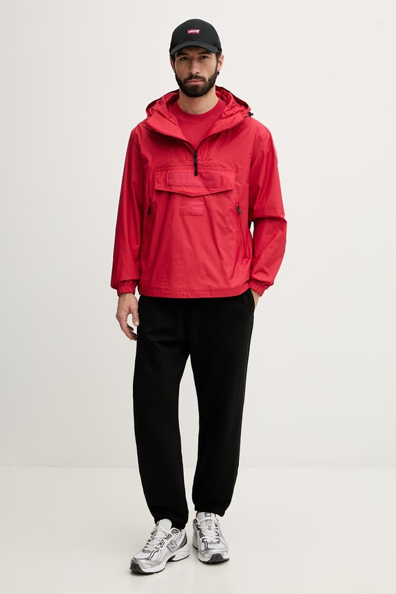 Napapijri tricou bărbătesc din bumbac SMALL BOX NP0A88TRRAQ1 rosu SS26