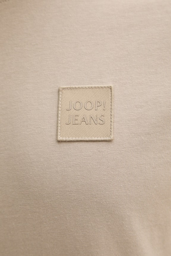 Βαμβακερό μπλουζάκι Joop! 30101979 καφέ