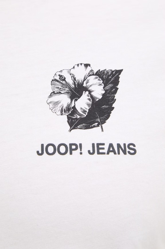 Хлопковая футболка Joop! 30101987 белый