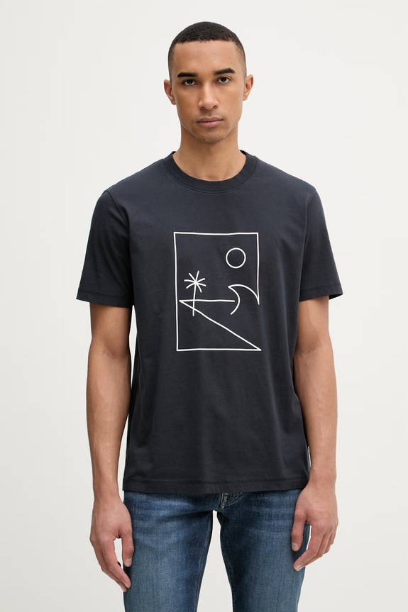 Joop! tricou pentru bărbați, din bumbac bleumarin 30102109