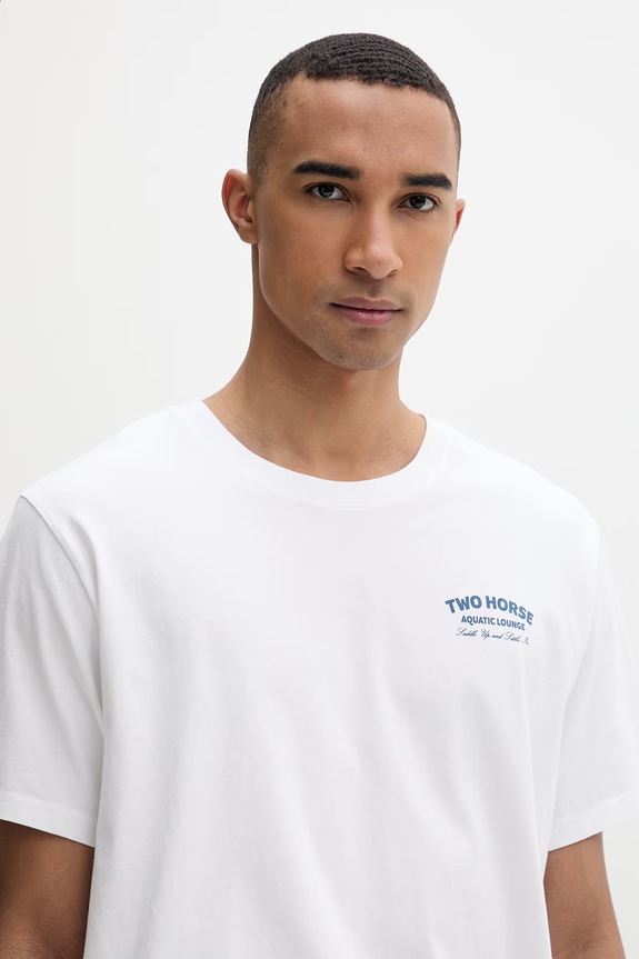 Levi's T-shirt męski bawełniany RELAXED FIT TEE biały 16143.2375