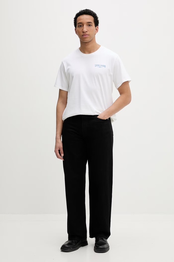 Levi's kratka majica moška bombažna RELAXED FIT TEE 16143.2377 bela SS26