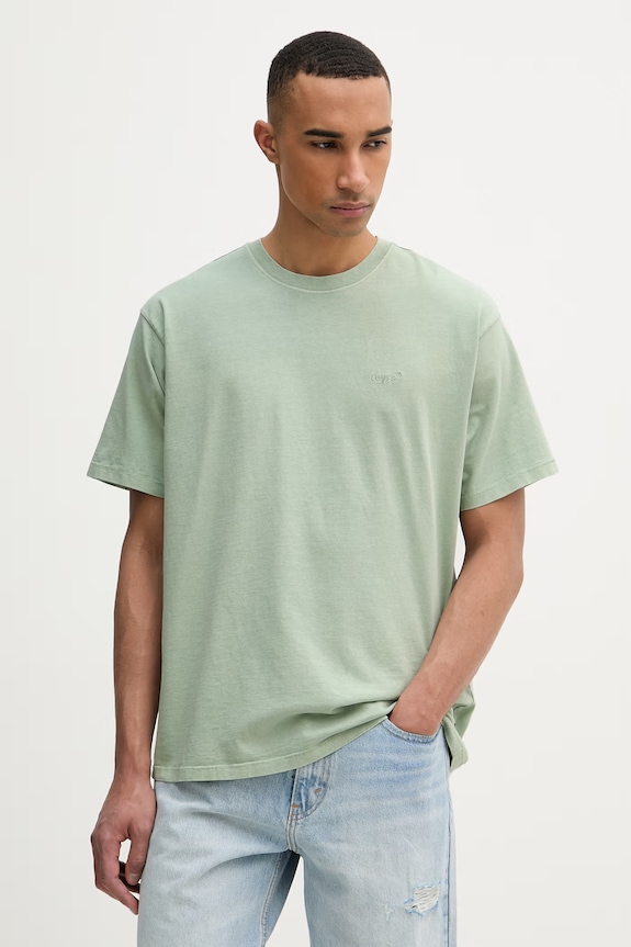 Levi's tricou pentru bărbați, din bumbac RED TAB VINTAGE verde A0637.0187