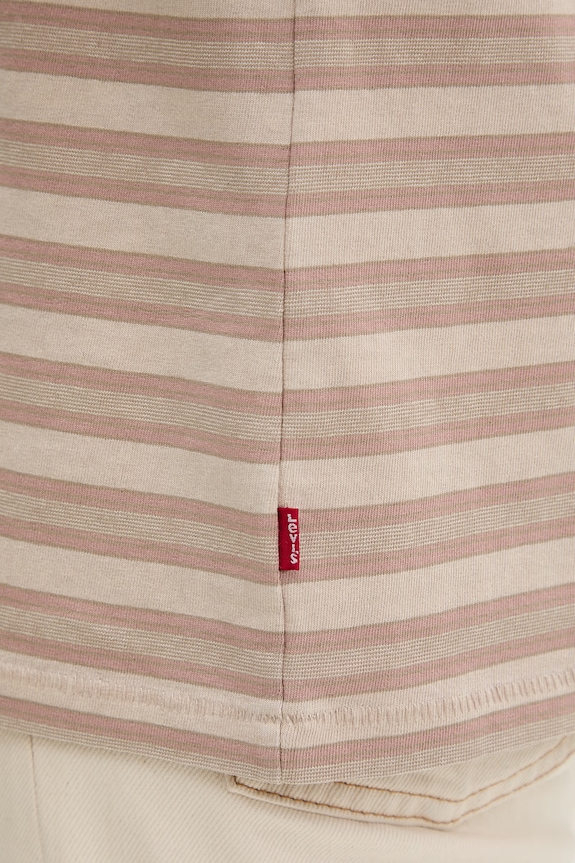 Levi's t-shirt ανδρικό βαμβακερό RED TAB VINTAGE A0637.0190 μπεζ
