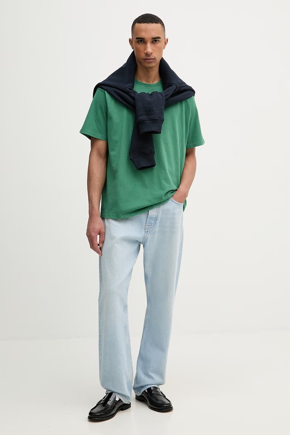 Levi's tricou pentru bărbați, din bumbac RED TAB VINTAGE A0637.0194 verde SS26