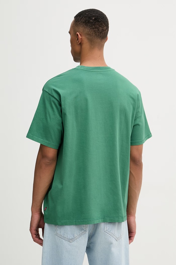 Îmbrăcăminte Levi's tricou pentru bărbați, din bumbac RED TAB VINTAGE A0637.0194 verde