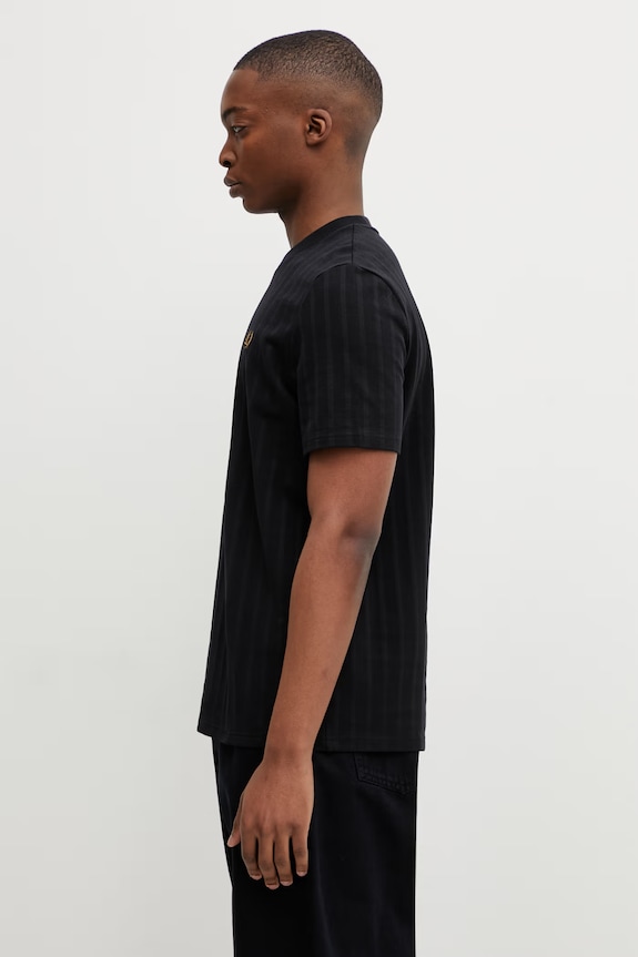 Fred Perry t-shirt in cotone M2392 nero SS26
