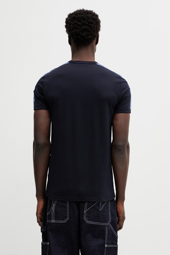 Clothing Fred Perry Men's cotton t-shirt M4613 navy