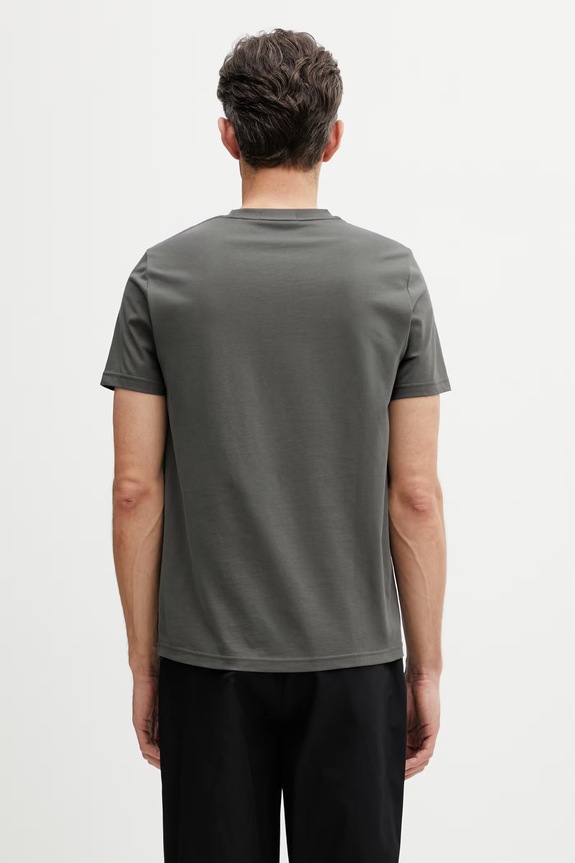 Ρούχα Fred Perry t-shirt βαμβακερό ανδρικό M4580.148 πράσινο