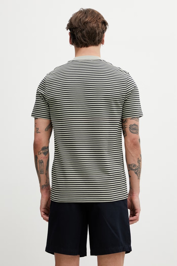 Одежда Fred Perry футболка из хлопка для мужчин M6581.M37 зелёный