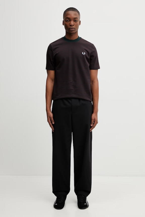 Fred Perry tricou din bumbac M6581.30A verde