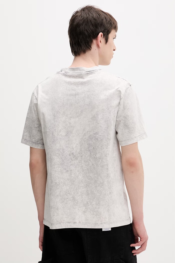 Odzież Karl Lagerfeld Jeans t-shirt męski bawełniany B2M17065 szary