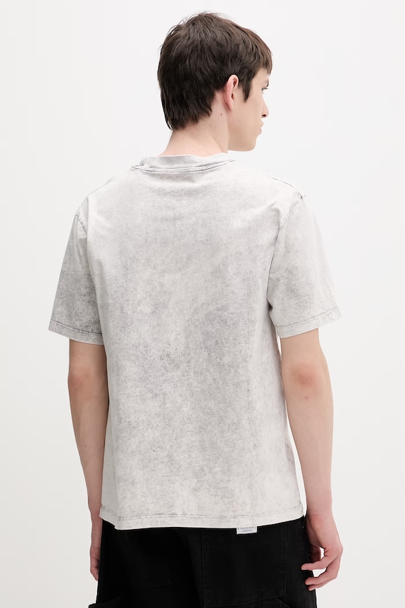 Odzież Karl Lagerfeld Jeans t-shirt męski bawełniany B2M17065 szary