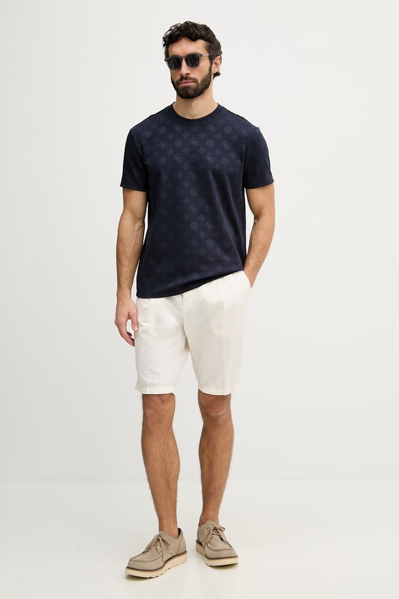 Guess tričko pánske NICO M6GP26.K3177 tmavomodrá SS26
