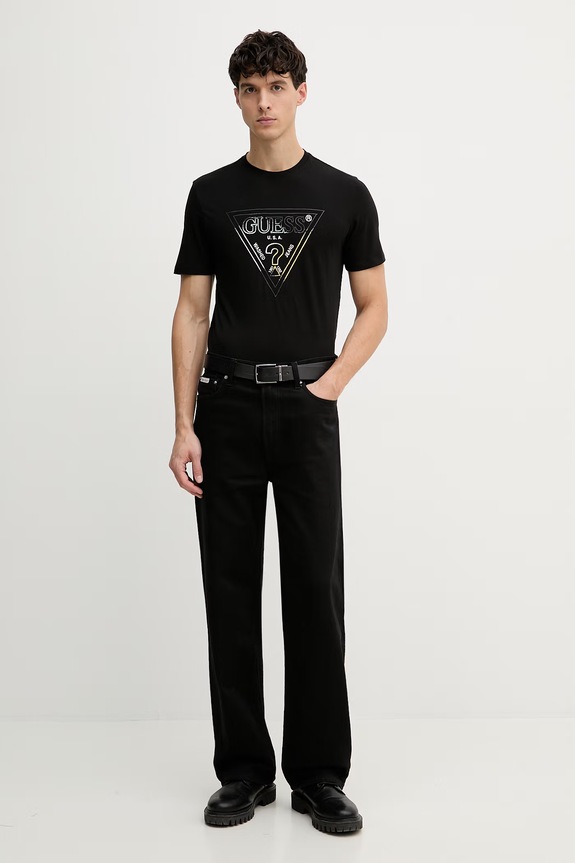 Guess тениска мъжка M6GI11.K2992 черен SS26
