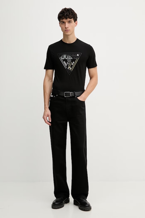 Guess тениска мъжка M6GI11.K2992 черен SS26