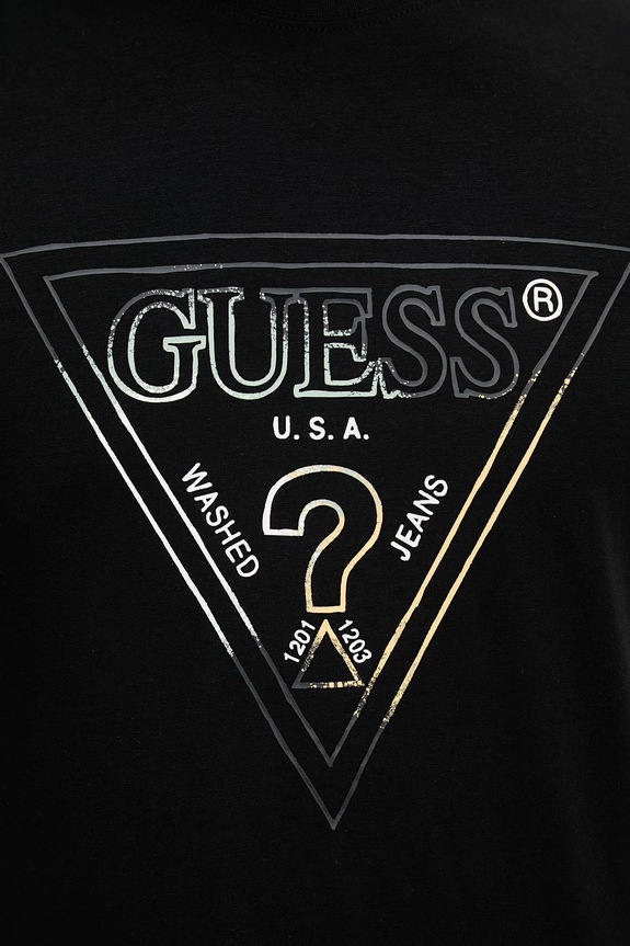 Guess тениска мъжка M6GI11.K2992 черен