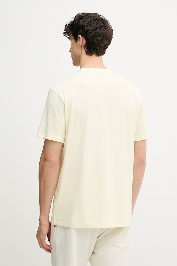 Îmbrăcăminte Guess tricou pentru bărbați, cu bumbac M6GI21.K3053 galben