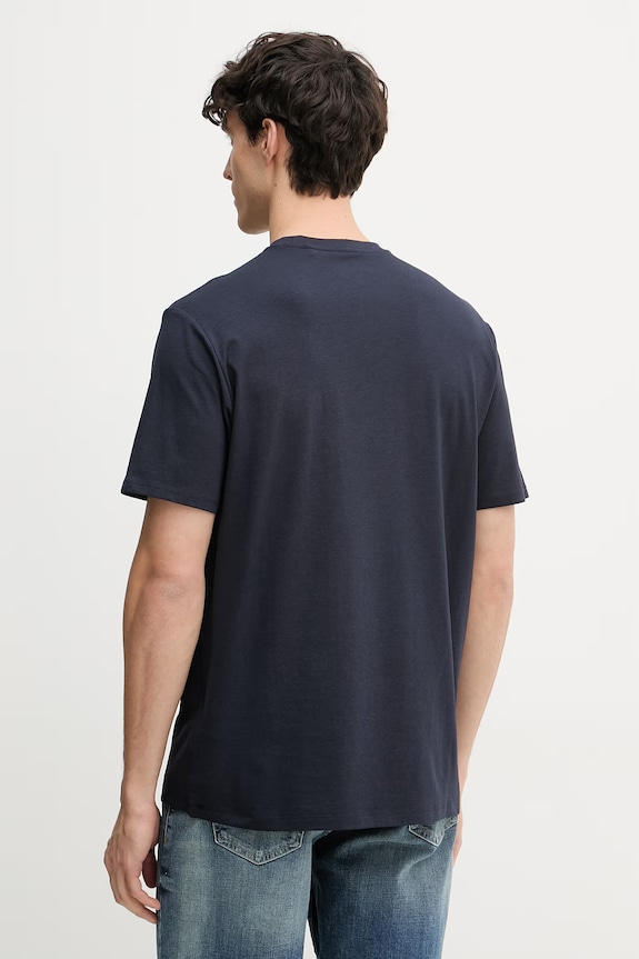 Oblečenie Guess tričko pánske s bavlnou M6GI21.K3053 tmavomodrá