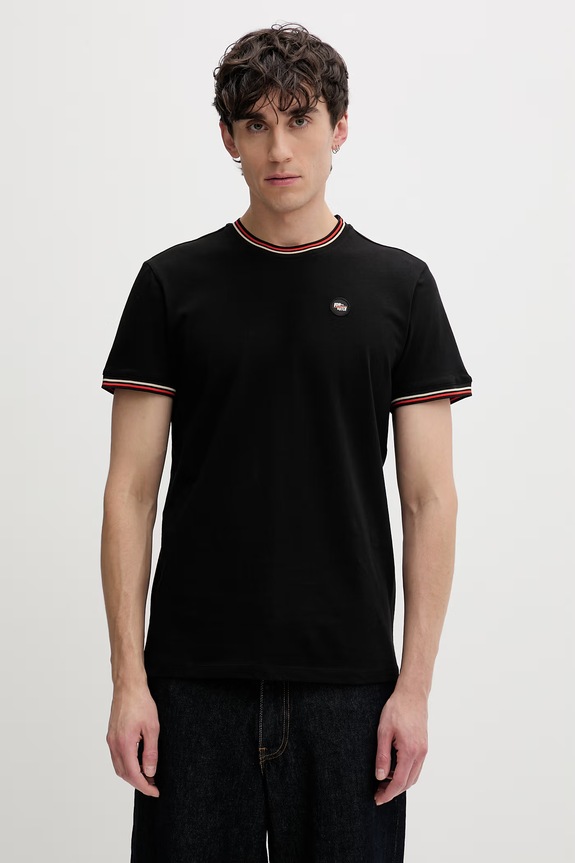 Von Dutch T-shirt Ανδρικό βαμβακερό μαύρο VD.1.TR.CLASS