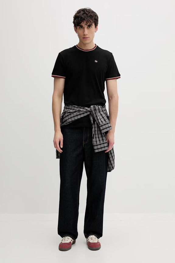 Von Dutch T-shirt Ανδρικό βαμβακερό VD.1.TR.CLASS μαύρο SS26