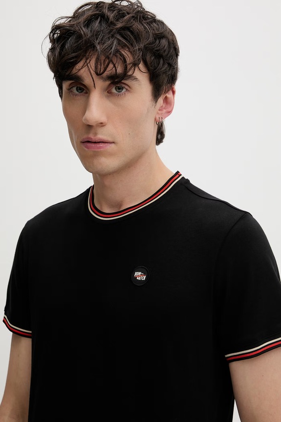 Von Dutch T-shirt Ανδρικό βαμβακερό μαύρο VD.1.TR.CLASS