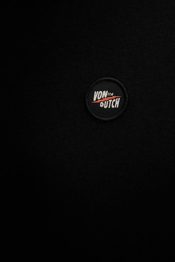 Von Dutch T-shirt Ανδρικό βαμβακερό VD.1.TR.CLASS μαύρο