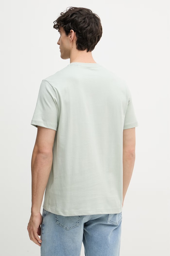 Îmbrăcăminte Guess tricou pentru bărbați, din bumbac M6GI15.K3008 verde