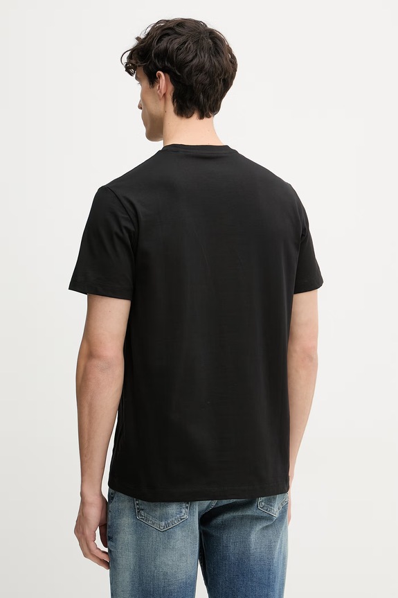 Oblečenie Guess tričko pánske bavlnené M6GI15.K3008 čierna
